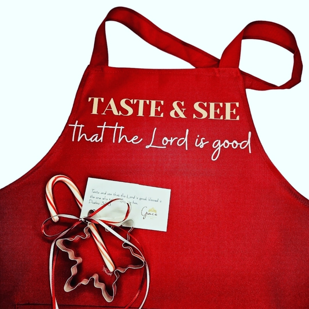 Christmas Apron Gift Set Holiday